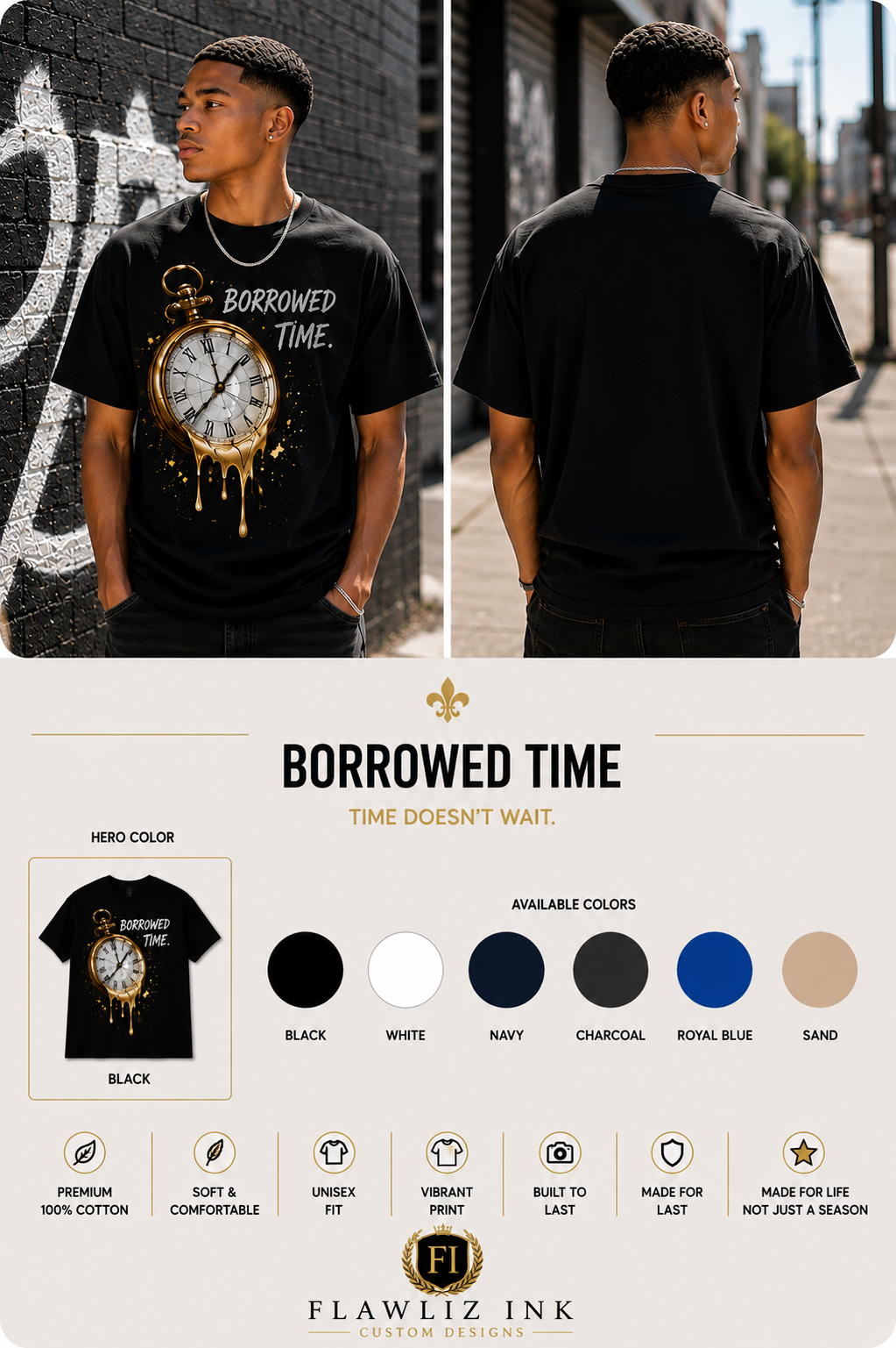 Borrowed Time™ | T-Shirt & Hoodie