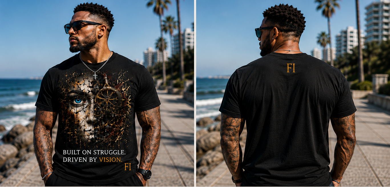 Driven by Vision | Men’s Graphic T-Shirt & Hoodie