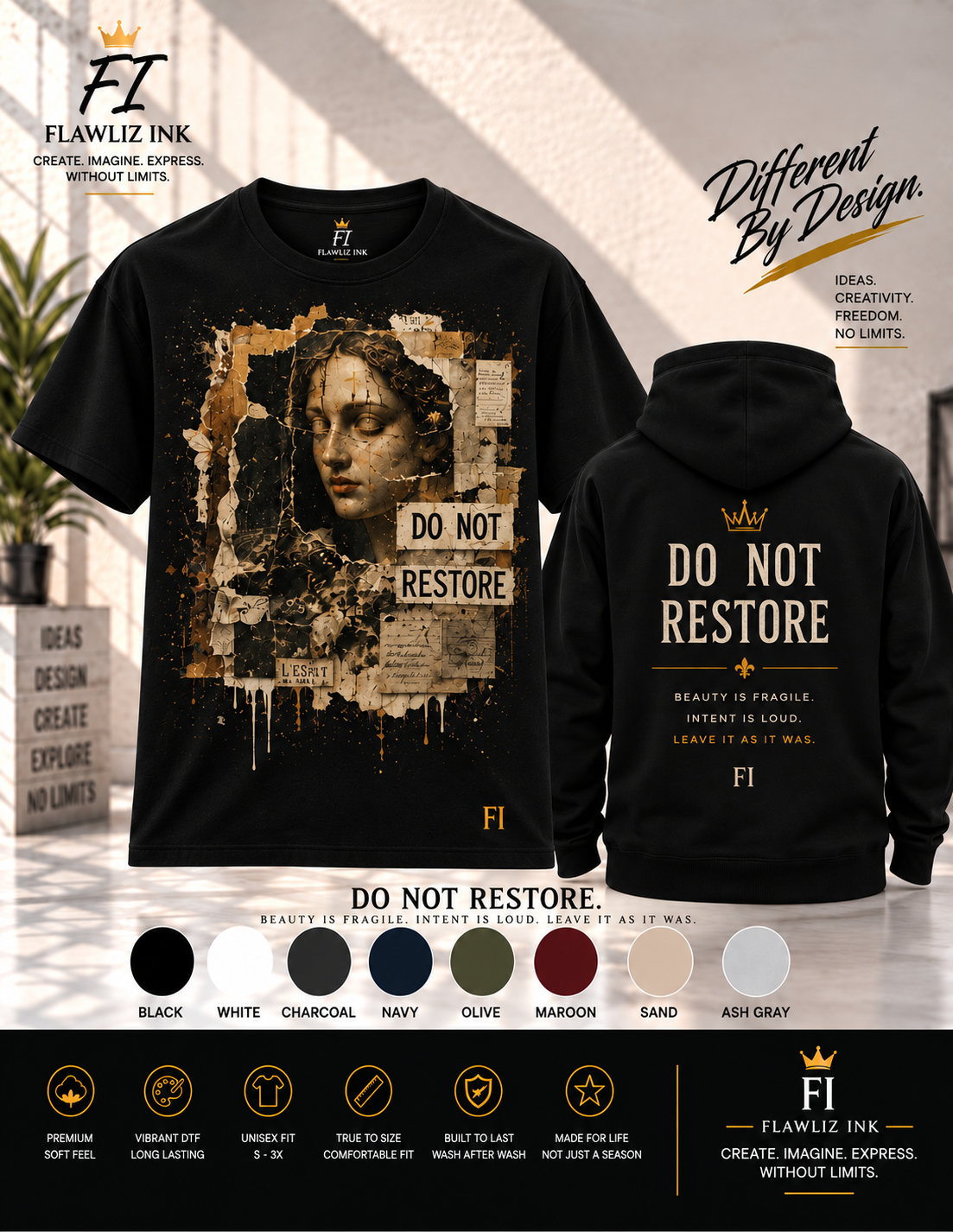 Do Not Restore | Graphic Tee & Hoodie