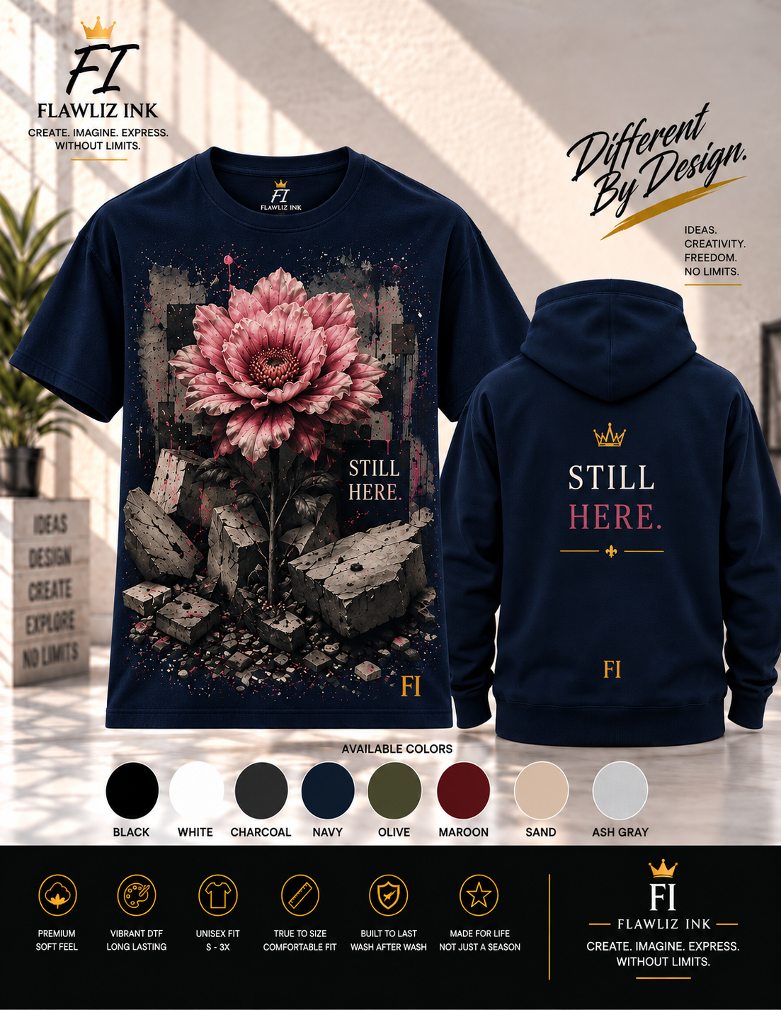 The Last Flower | Graphic Tee & Hoodie