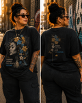 She Carries Legacy, She Creates Future graphic tee and hoodie by Flawliz Ink - product image 1