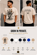 Grow In Private™ | T-Shirt & Hoodie