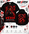 VEXIA | Embrace the Chaos | InkVerse Premium T-Shirt & Hoodie