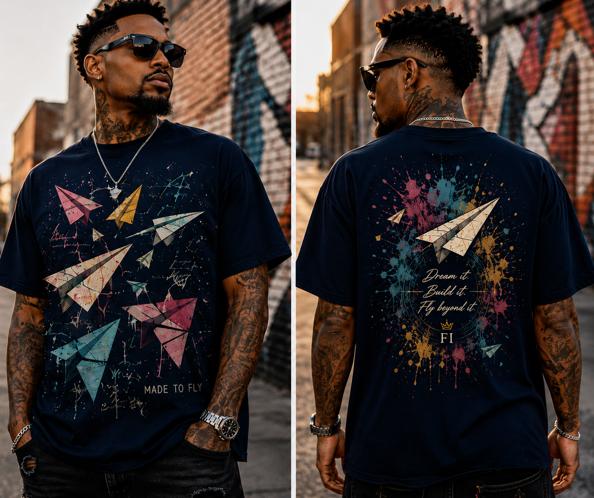 Made to Fly | Unwritten / Canvas Premium T-Shirt & Hoodie.