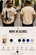 Move in Silence. Make Noise with Results™ | T-Shirt & Hoodie