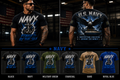 Forged by the Sea™ | U.S. Navy Veteran Premium Graphic T-Shirt & Hoodie