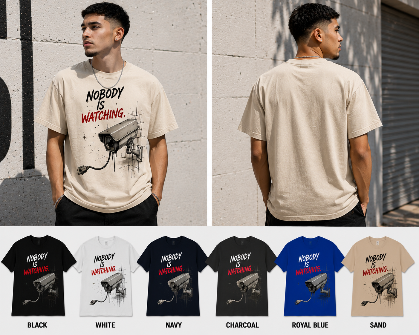 Nobody Is Watching.™ | T-Shirt & Hoodie