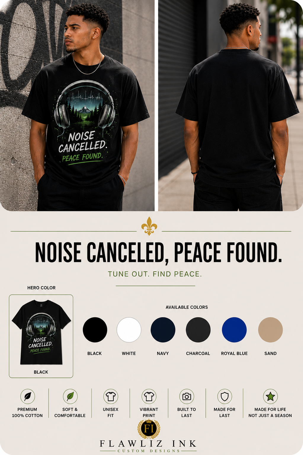 Noise Cancelled.™ | T-Shirt & Hoodie