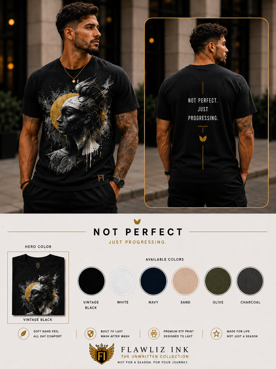 Not Perfect Tee | T-Shirt & Hoodie