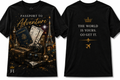 Passport to Adventure graphic tee and hoodie by Flawliz Ink - product image 1