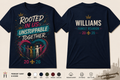 Rooted in Us, Unstoppable Together graphic tee and hoodie by Flawliz Ink - product image 1