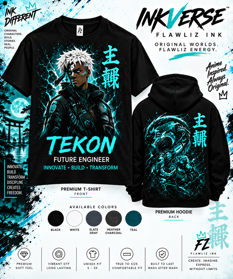 TEKON | Future Engineer | InkVerse Premium T-Shirt & Hoodie