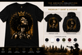 Black Excellence graphic tee and hoodie by Flawliz Ink - product image 1