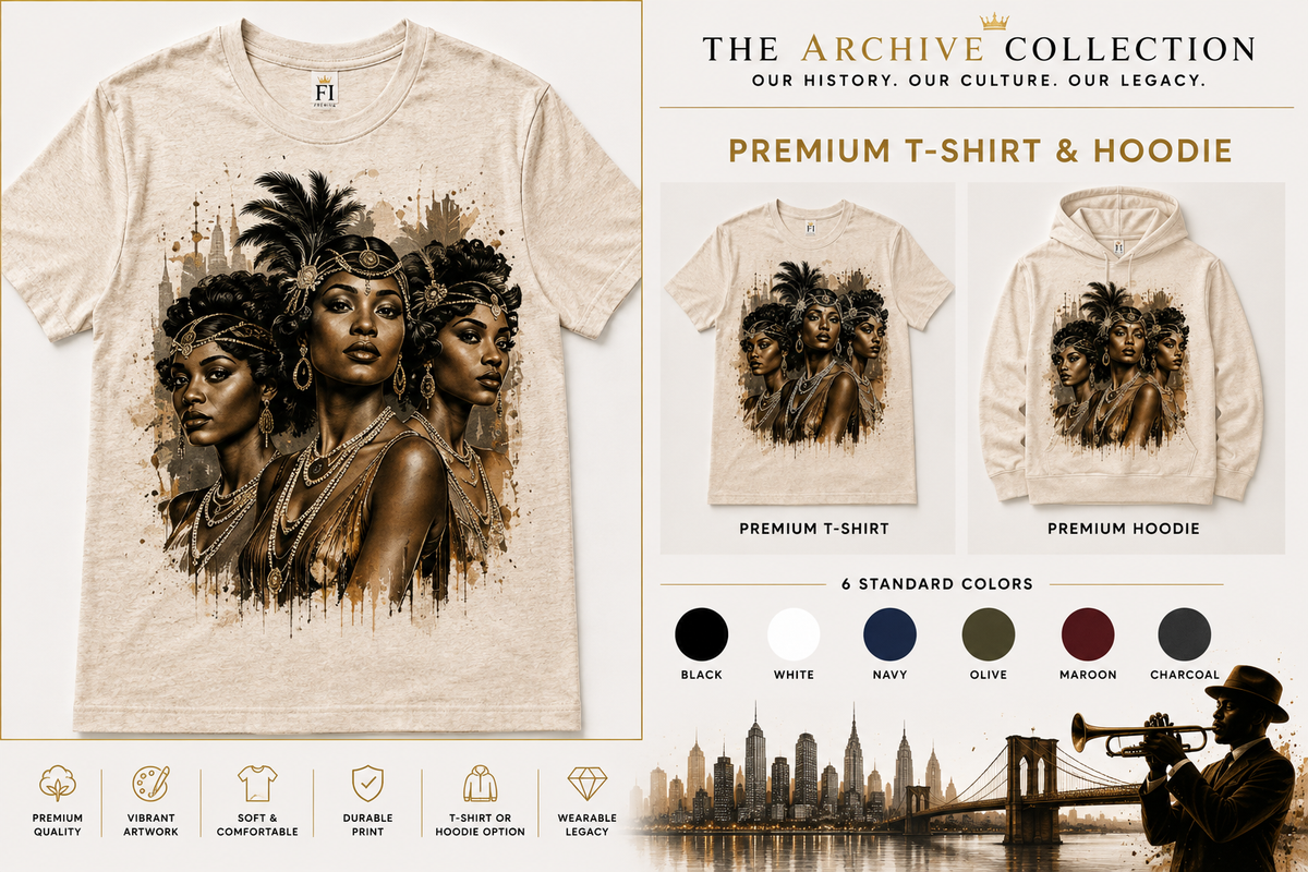 Ladies of the Renaissance graphic tee and hoodie by Flawliz Ink - product image 1