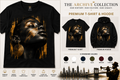 Black Is Art graphic tee and hoodie by Flawliz Ink - product image 1