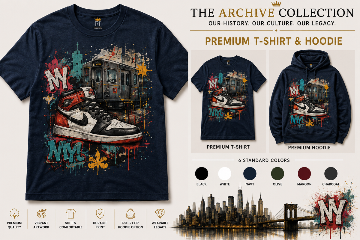 90’s Street Legend graphic tee and hoodie by Flawliz Ink - product image 1