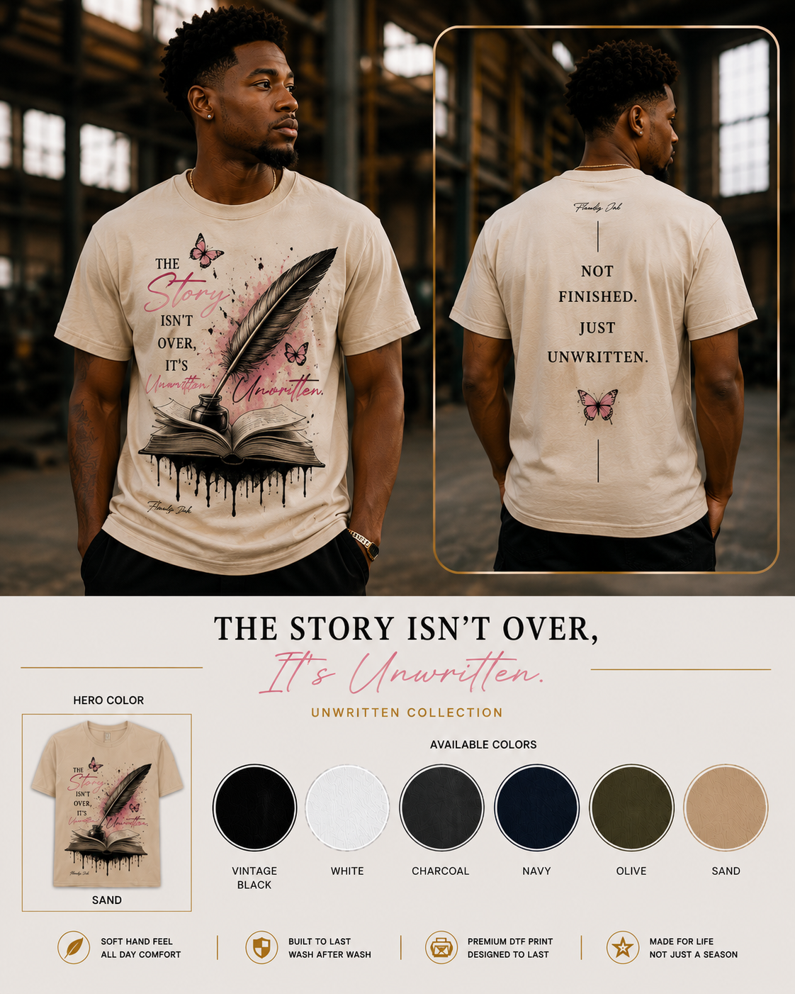The Story Isn't Over | T-Shirt & Hoodie