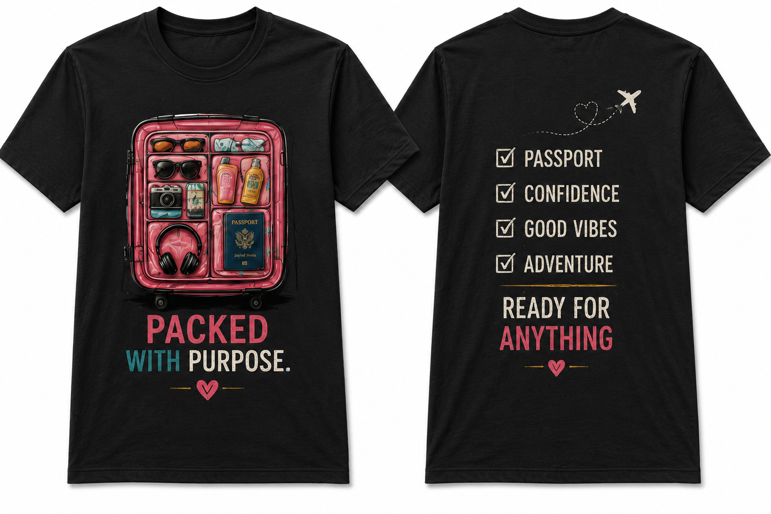 Packed With Purpose graphic tee and hoodie by Flawliz Ink - product image 1
