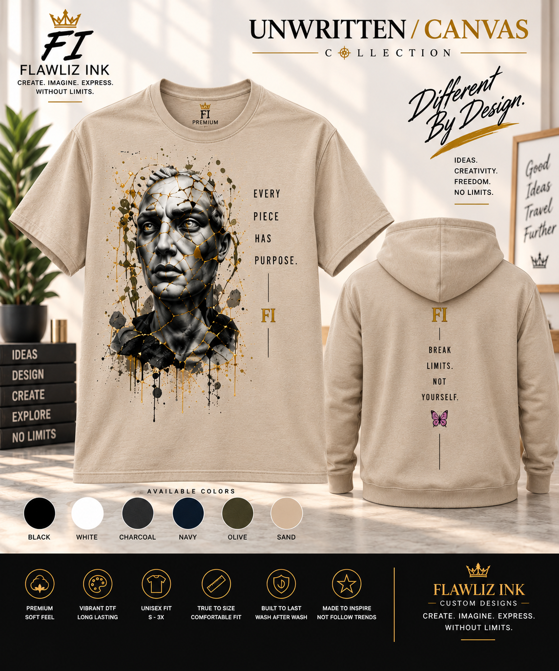Broken Is Building | Graphic Tee & Hoodie