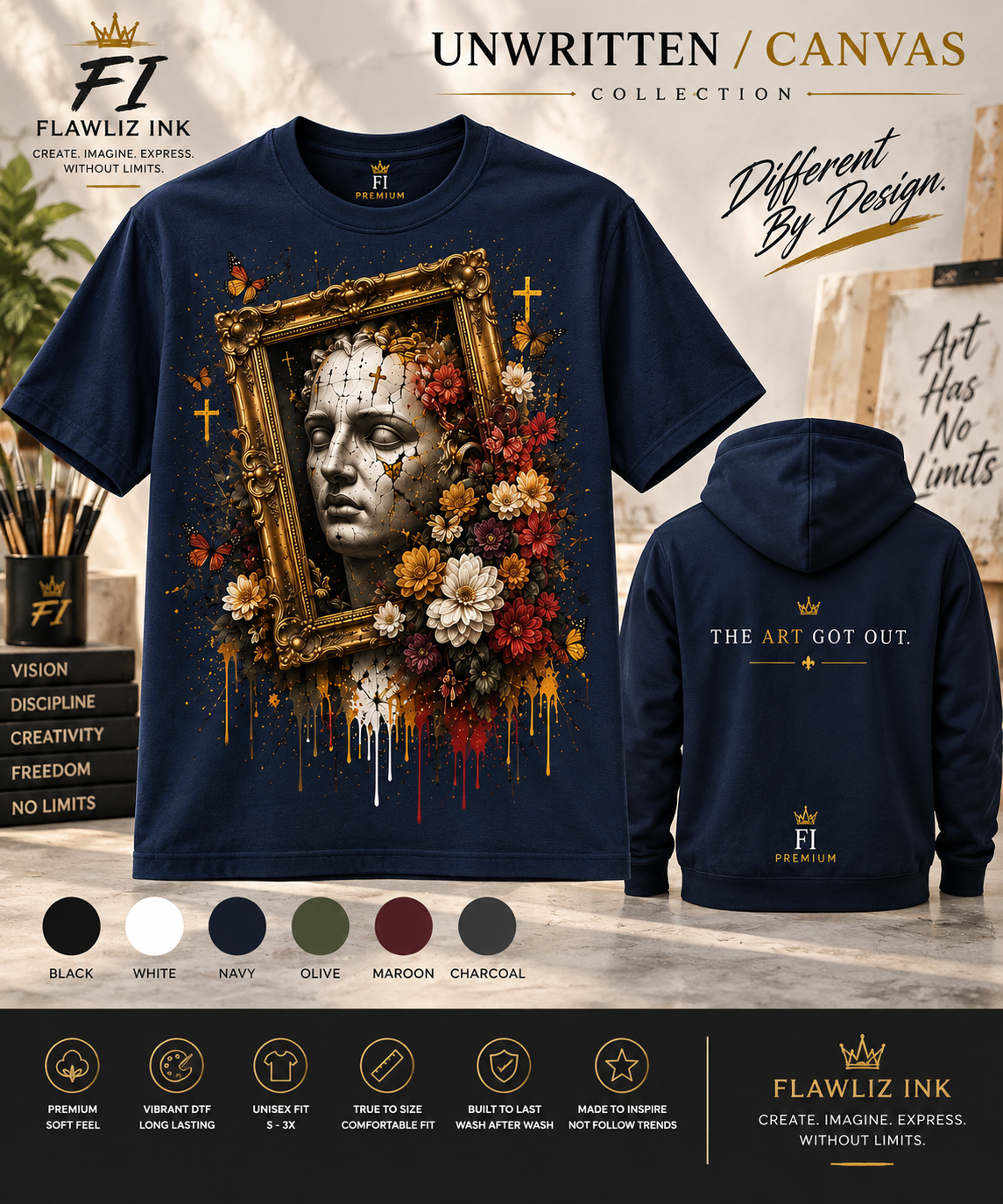 Wrong Side of the Frame | Graphic Tee & Hoodie