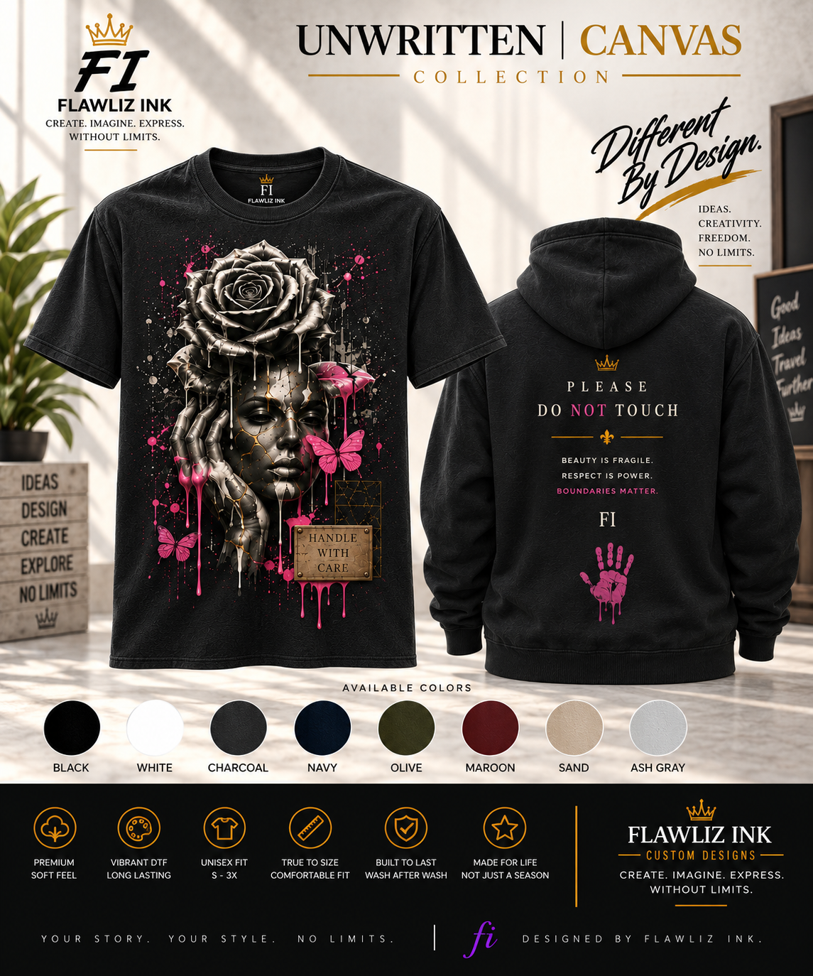 Please Do Not Touch | Graphic Tee & Hoodie