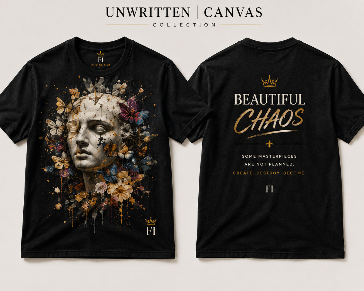 Beautiful Chaos graphic tee and hoodie by Flawliz Ink - product image 1