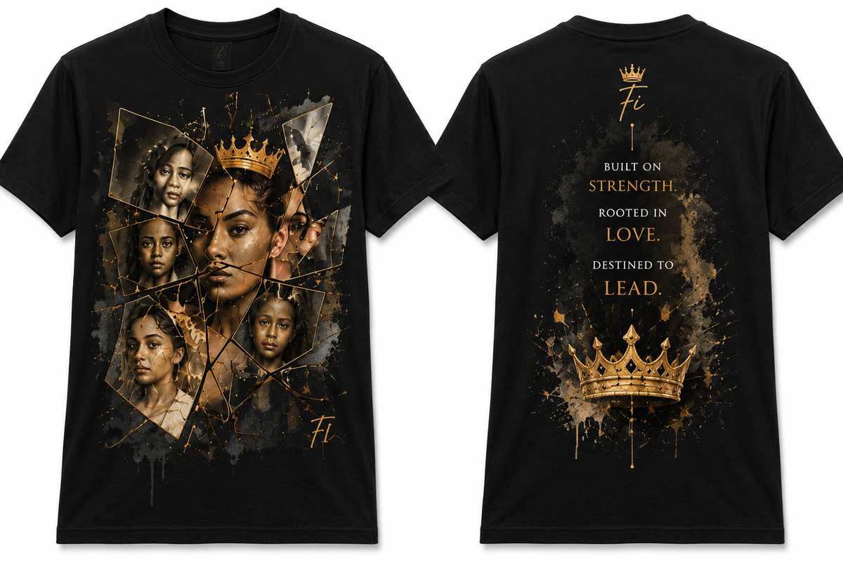 She Decided. She Rises. graphic tee and hoodie by Flawliz Ink - product image 1