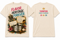 Flavor, Heritage & Forever | Personalized Family Reunion T-Shirt & Hoodie.