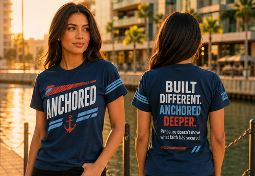 Anchored Deeper| Unisex Faith T-Shirt & Hoodie