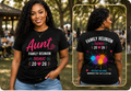 Aunt | Custom Family Reunion Shirt | T-Shirt & Hoodie