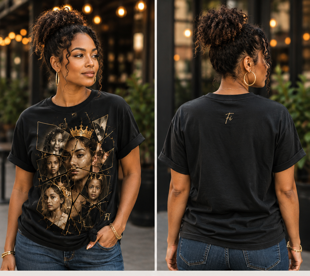 She Decided. She Rises. | Women’s Graphic T-Shirt & Hoodie