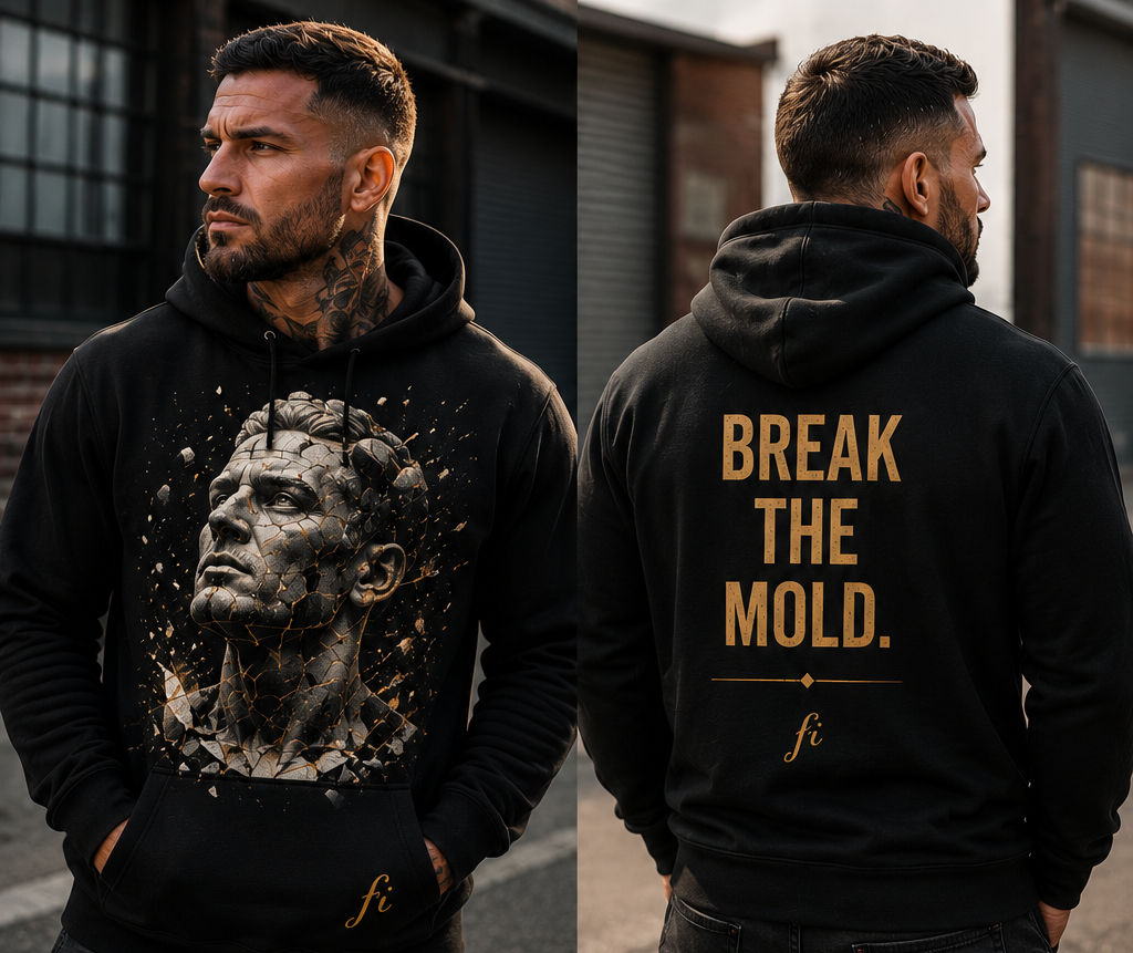 Break the Mold | Men’s Premium Graphic Hoodie | T-Shirt & Hoodie