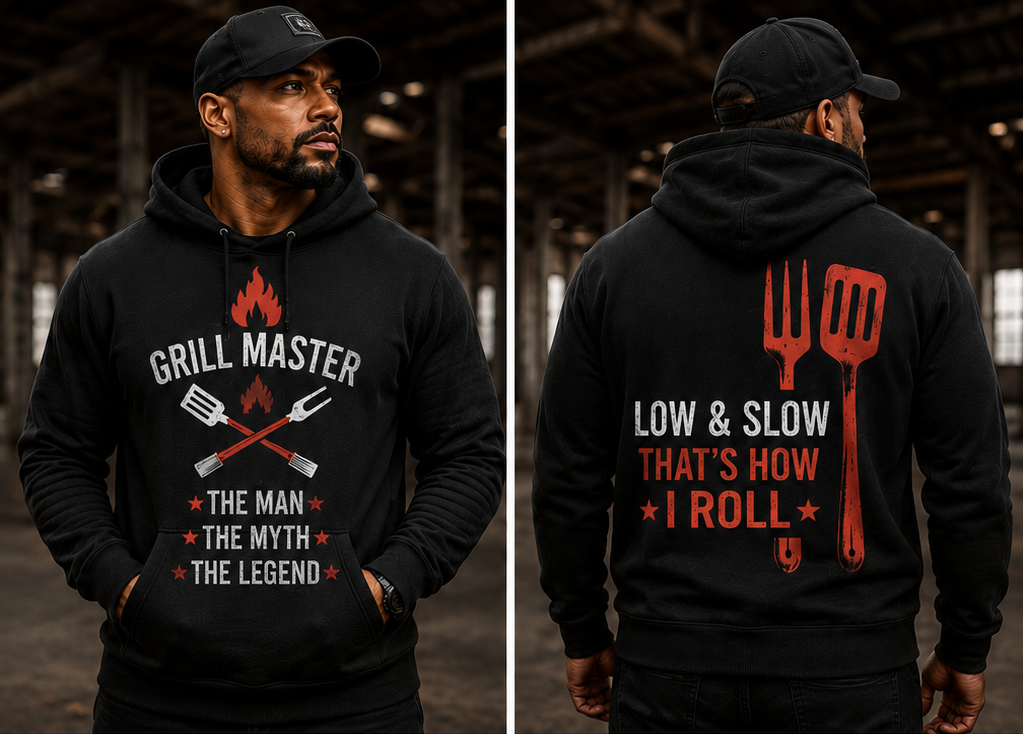 Grill Master | Men’s Premium Graphic Hoodie | T-Shirt & Hoodie