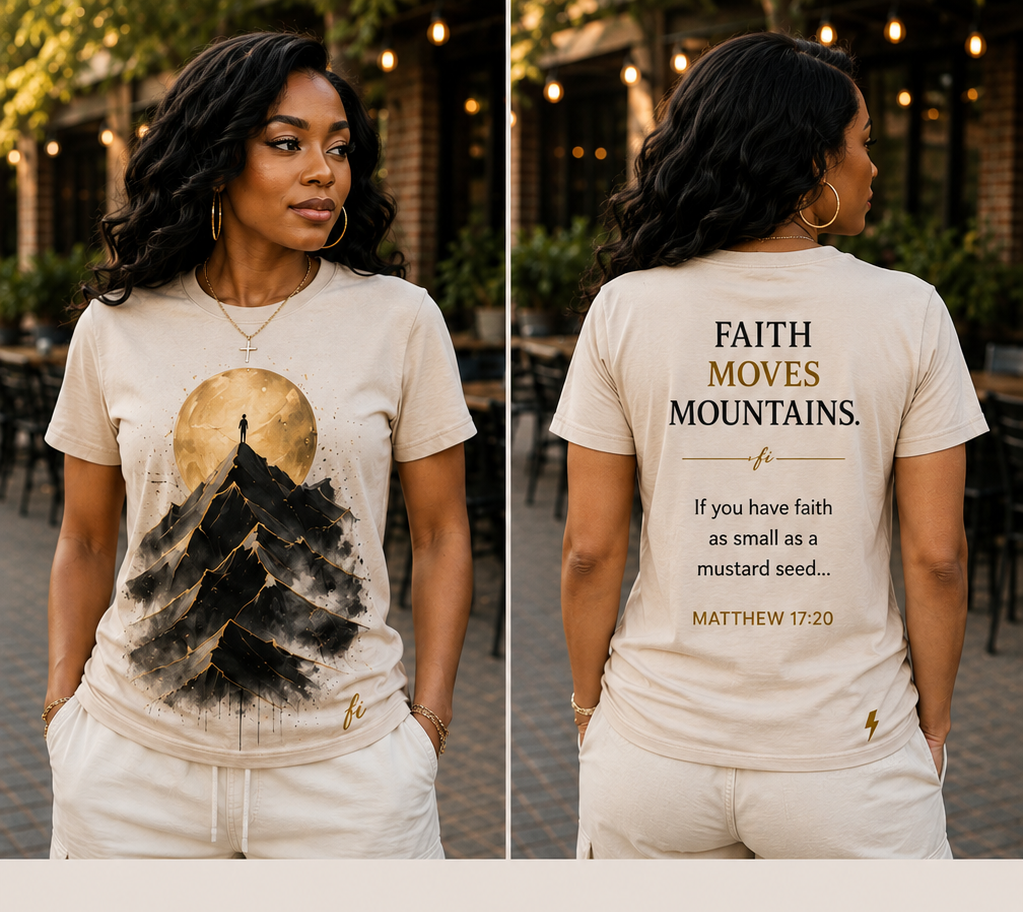 Faith Moves Mountains | T-Shirt & Hoodie