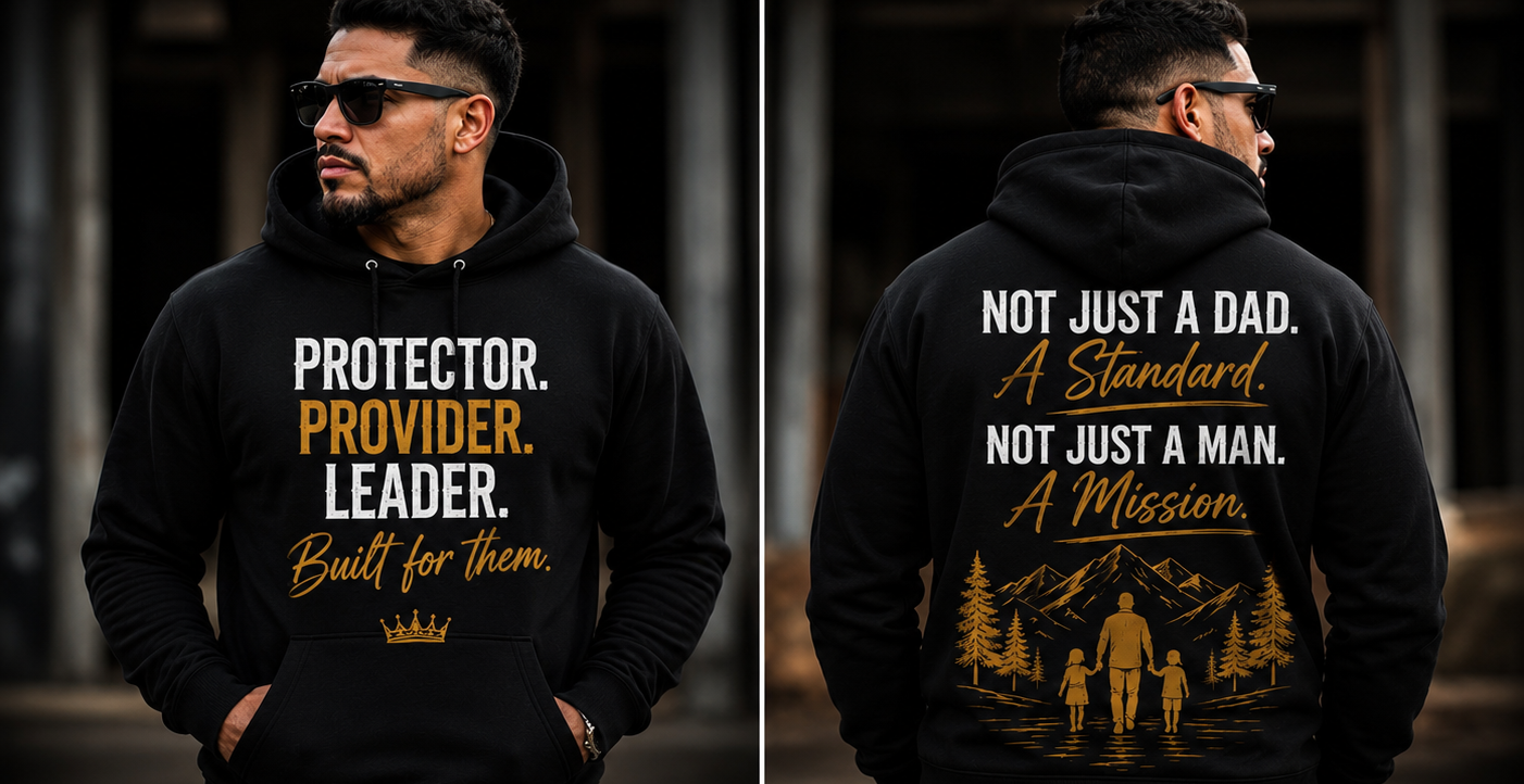 Father – A Title Earned, Not Given Hoodie | T-Shirt & Hoodie