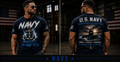 Forged by the Sea | U.S. Navy Anchor Premium Veteran T-Shirt & Hoodie