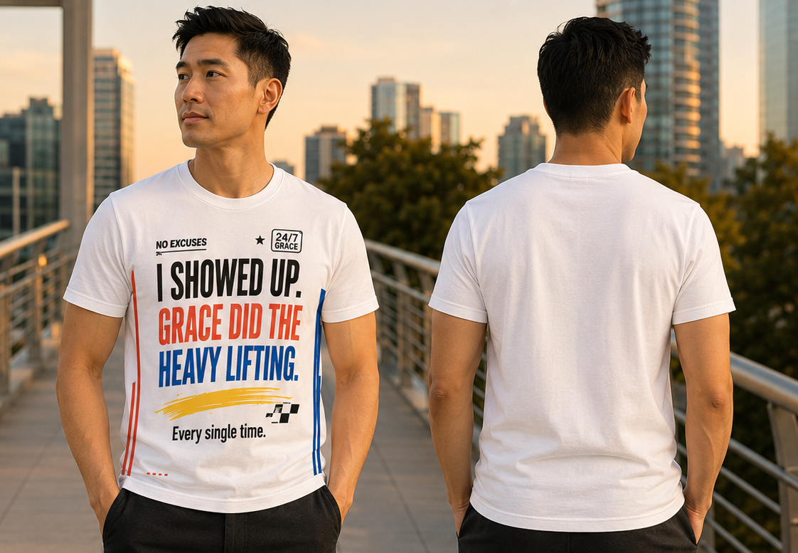 Grace Did the Lifting | Unisex Faith T-Shirt & Hoodie