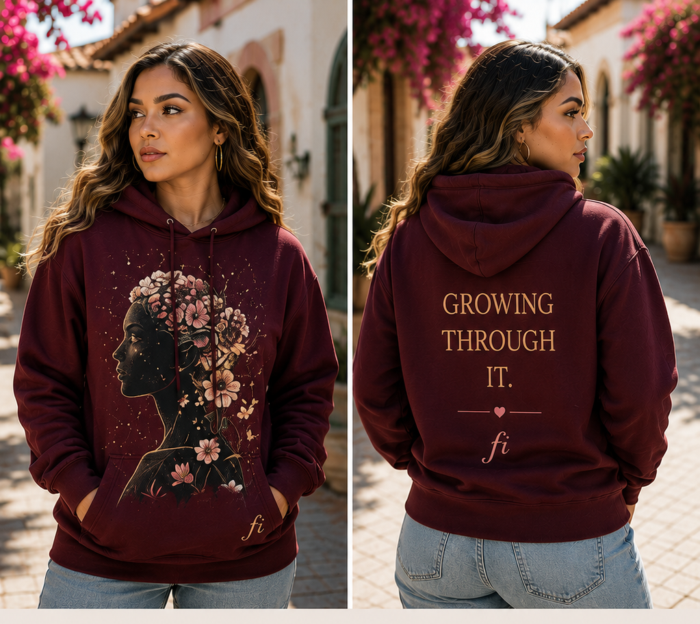 Growing Through It | Women’s Graphic T-Shirt & Hoodie
