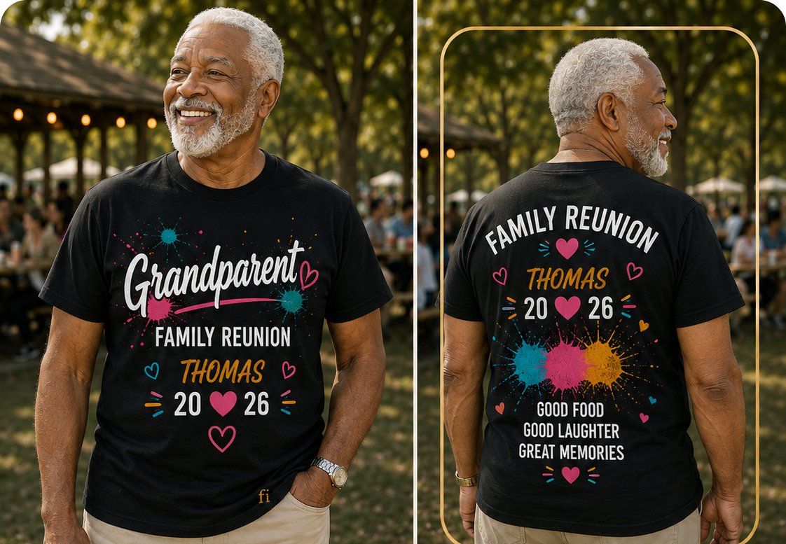Grandparent Family Reunion | T-Shirt & Hoodie