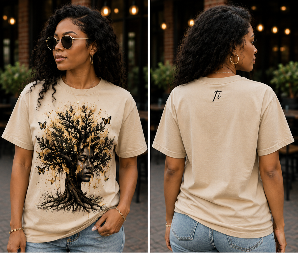 Rooted in Power | Women’s Graphic T-Shirt & Hoodie