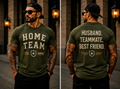 Home Team | Husband. Teammate. Best Friend. | Premium Husband T-Shirt & Hoodie