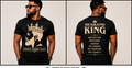 Husband King | Strength • Wisdom • Legacy | Premium Graphic T-Shirt & Hoodie