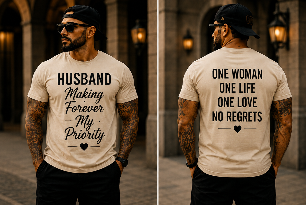 Husband | Making Forever My Priority | Premium Husband T-Shirt & Hoodie