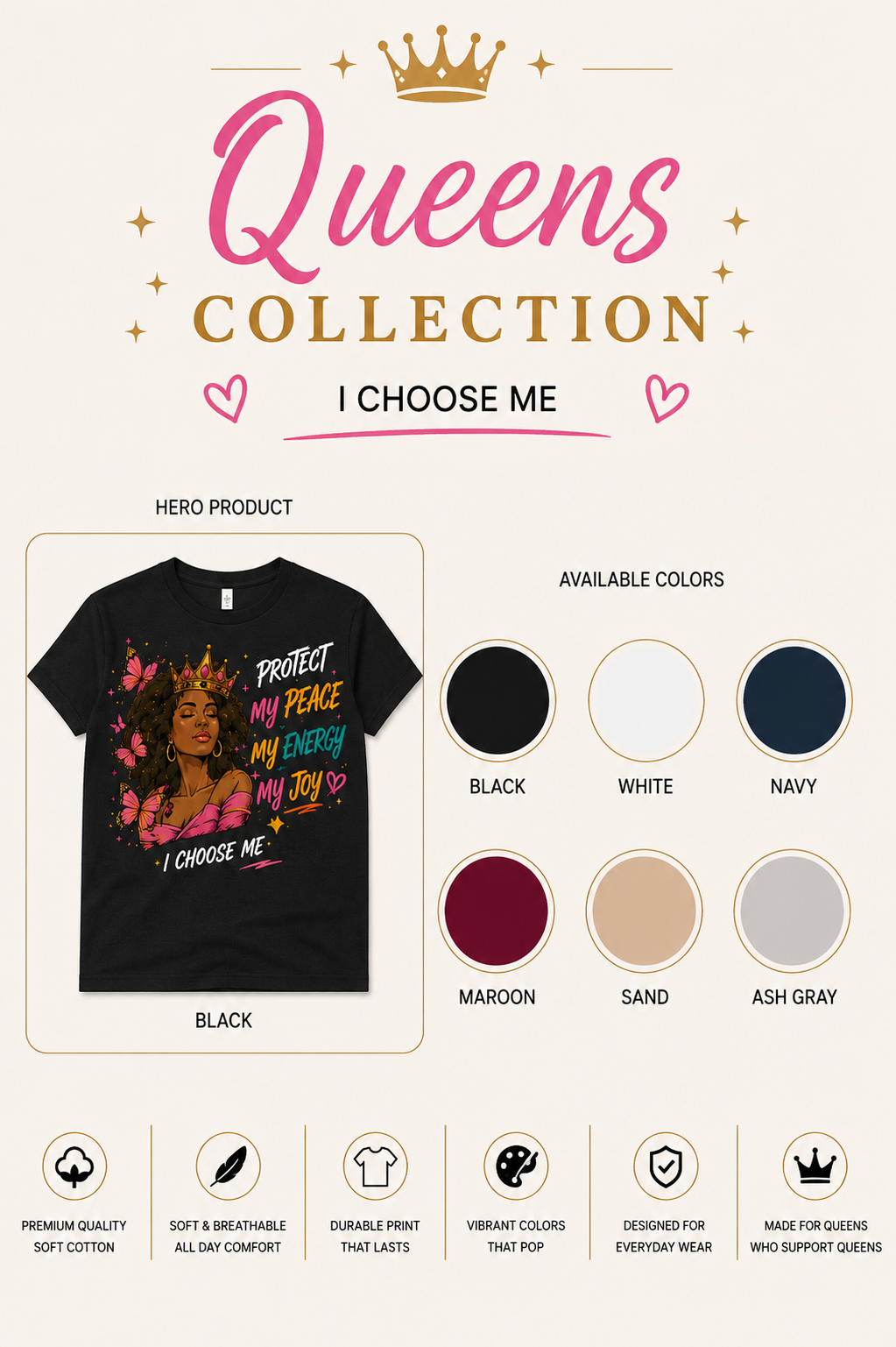 Protect My Peace Women's Graphic T-Shirt & Hoodie