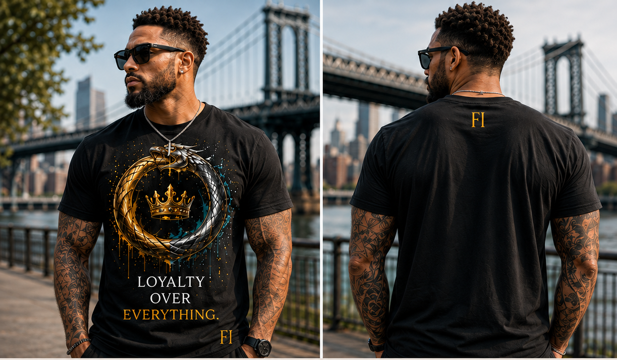 Loyalty Over Everything | Men’s Graphic T-Shirt & Hoodie