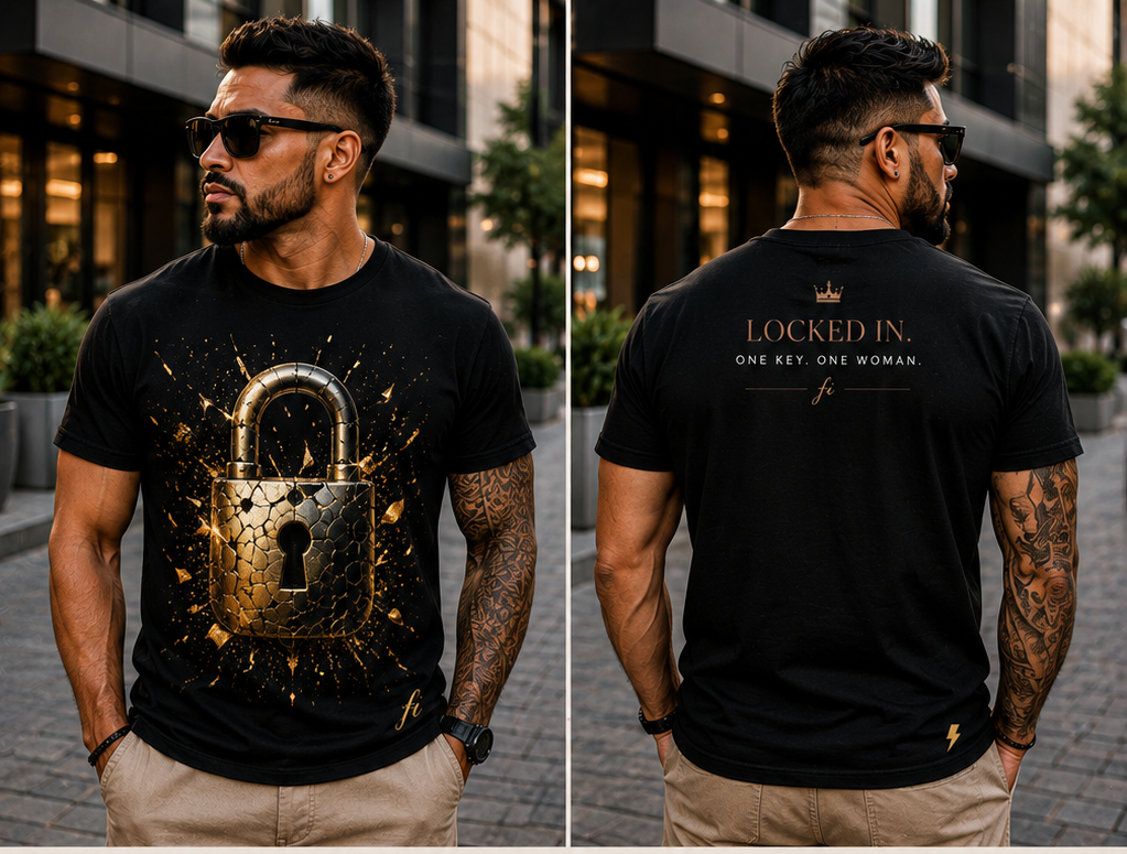 Locked In | Men’s Premium Graphic Hoodie | T-Shirt & Hoodie