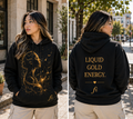 Liquid Gold Energy | Women’s Graphic T-Shirt & Hoodie