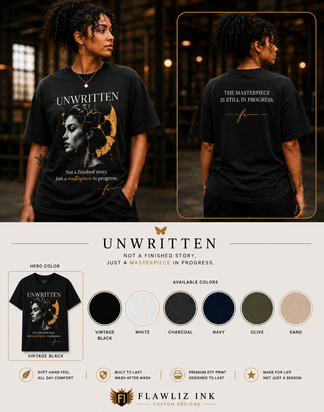 Masterpiece in Progress | T-Shirt & Hoodie