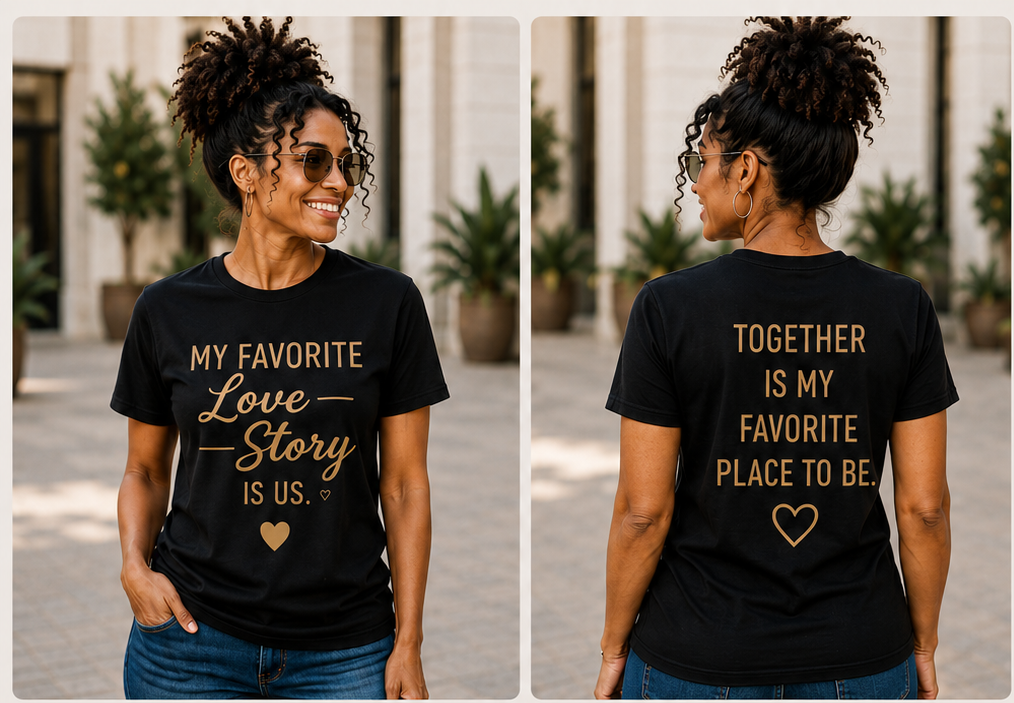 My Favorite Love Story Is Us Women's Graphic T-Shirt & Hoodie