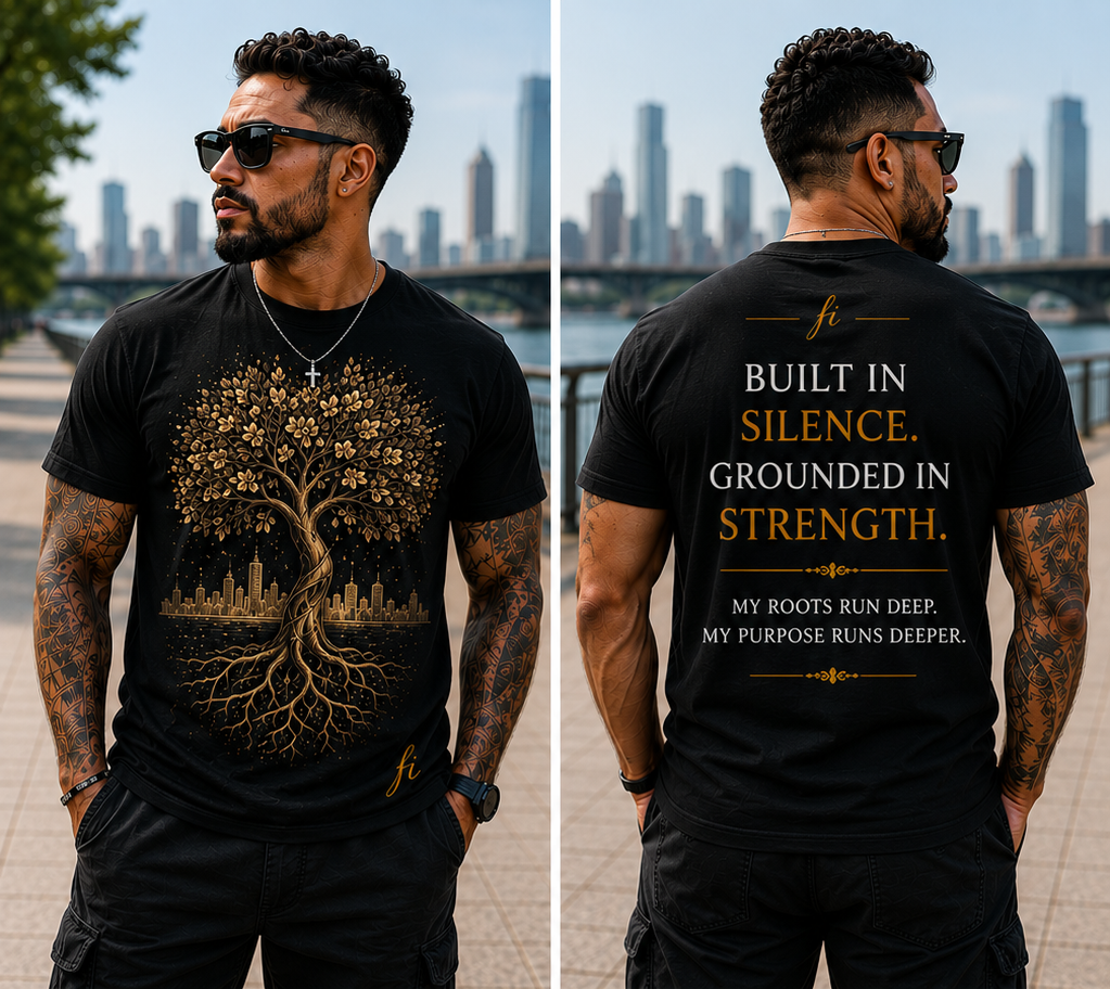 Built in Silence | Men’s Graphic T-Shirt & Hoodie